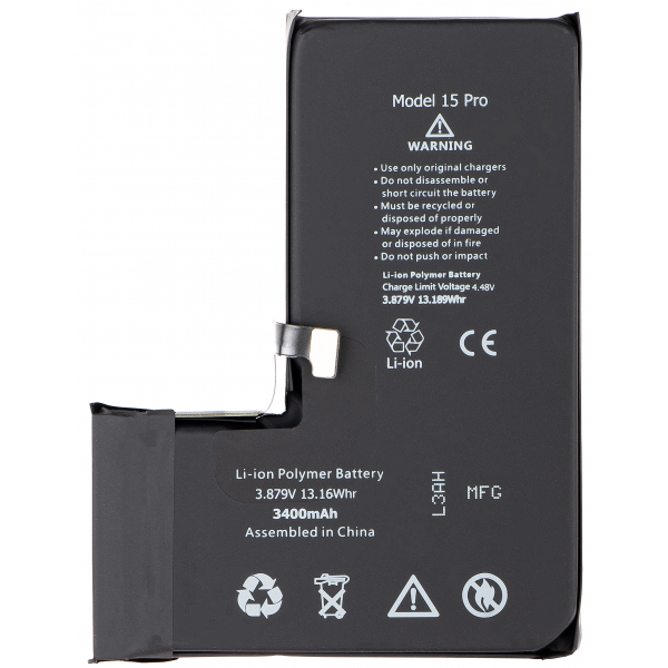 Acumulator Apple iPhone 15 Pro, High Capacity