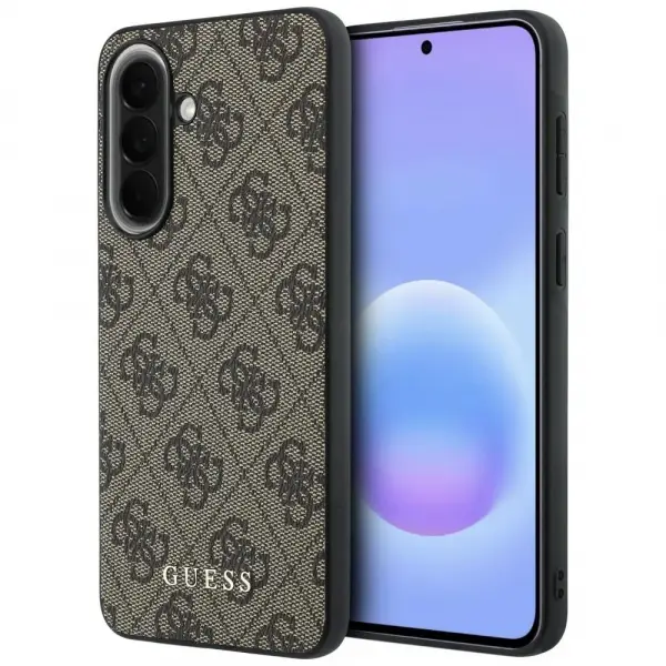 Husa pentru Samsung Galaxy A57 5G, Guess, 4G Classic, Maro