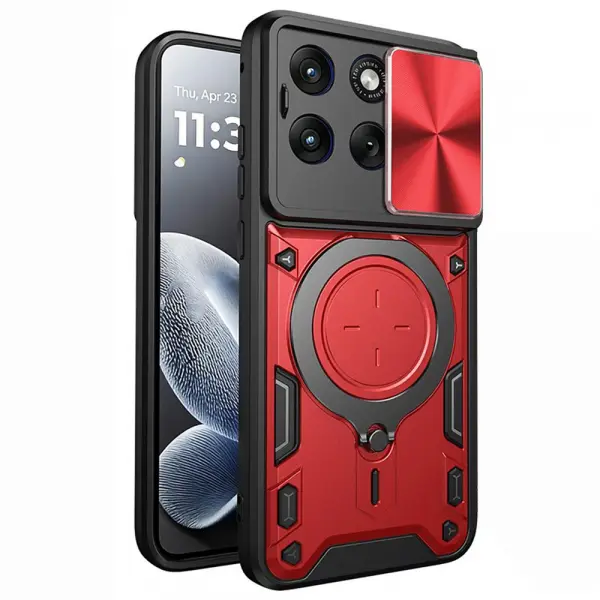 Husa pentru Motorola Edge 70 Fusion, Techsuit, CamGuard Pro, Rosie