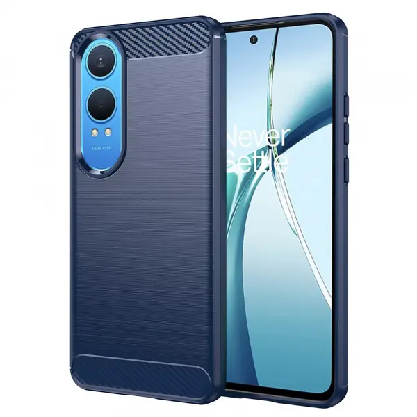 Husa pentru OnePlus Nord CE4 Lite, Techsuit, Carbon, Albastra