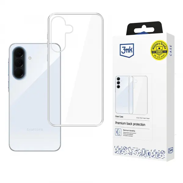 Husa pentru Samsung Galaxy A57 5G, 3MK, Clear, Transparenta