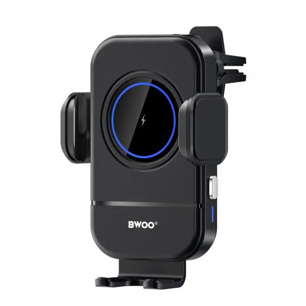 Incarcator Auto Wireless BWOO ZJ137, 15W, 1.67A, Negru