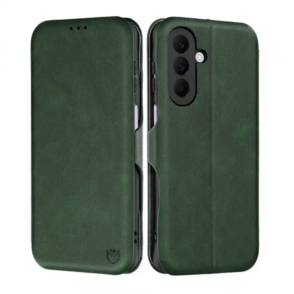 Husa pentru Samsung Galaxy A27 5G, Techsuit, Safe Wallet Plus, Verde