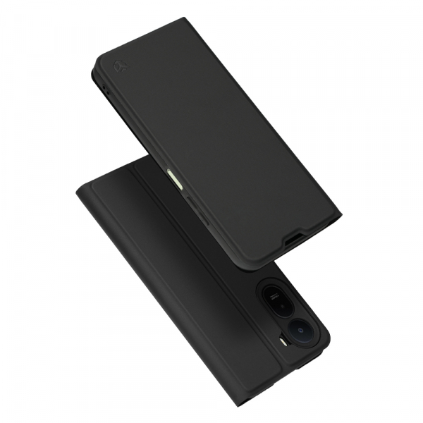 Husa pentru Xiaomi Redmi A7 Pro 4G, Techsuit, Magskin Book, Neagra