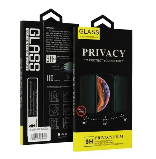 Folie de protectie Ecran Privacy OEM pentru Samsung Galaxy S24, Sticla Securizata, Full Glue
