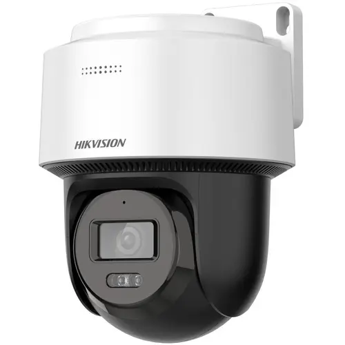Camera de supraveghere exterior IP PT Hikvision DS-2DE2C400MWG-E(4MM), lentila fixa: 4mm, IR 30m, Microfon si Difuzor, IP66