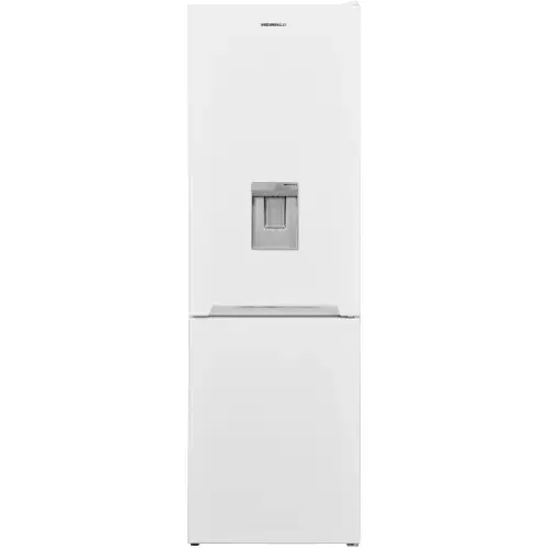 Combina frigorifica Heinner HCNF-V291WDE++, 294 l, No Frost, Clasa E, Dozator de apa, Display interior, Control electronic, Iluminare LED, Alara usa deschisa, H 186 cm (Alb)