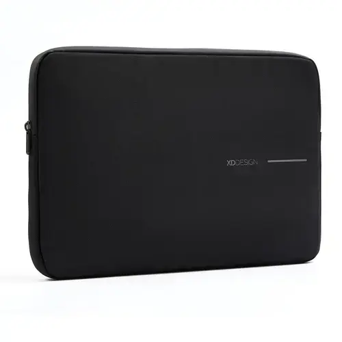 Husa pentru laptop XD Design, Polietilena, 14 inch, 24 x 2.5 x 34.5 cm, Negru
