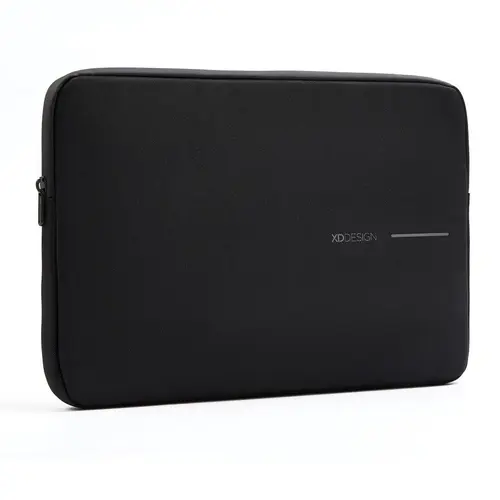 Husa pentru laptop XD Design, Polietilena, 14 inch, 24 x 2.5 x 34.5 cm, Negru