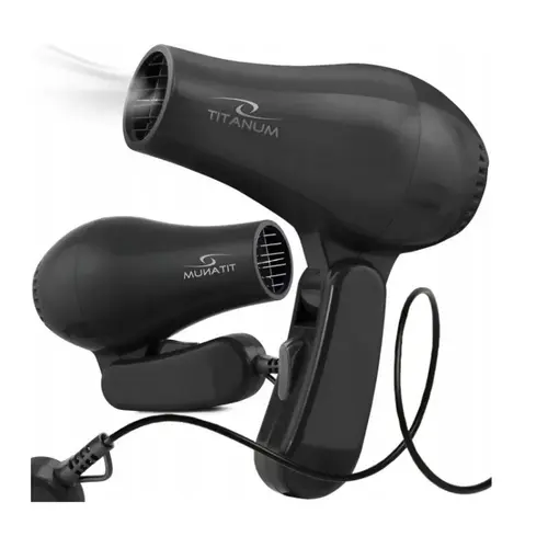 ​Uscator de par Esperanza Titanium TBH003K, 750W, 2 trepte, pliabil (Negru)