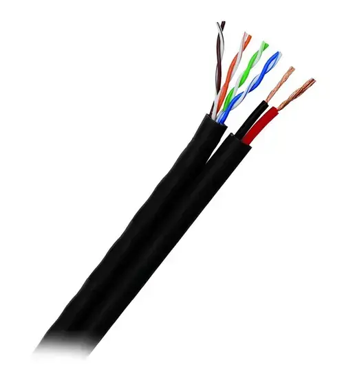 Cablu OEM KAB3703, UTP, CAT 5, 0.45MM CCA CU ALIMENTARE 2X1MM 100M