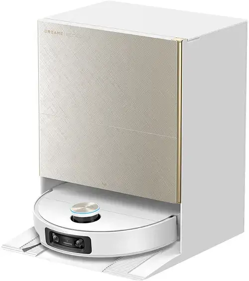 Aspirator robot Dreame X60 Ultra Complete, 35.000 Pa, Autonomie 145 minute, Recipient praf 220 ml, Rezervor apa 80 ml, Auto-curatare, OmniSight, Navigatie VersaLift (Alb)