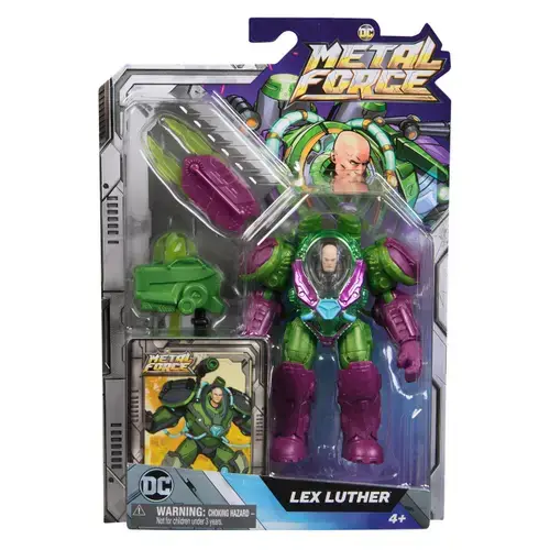 Figurina DC Eroii Metal Force - Lex Luther (Multicolor)