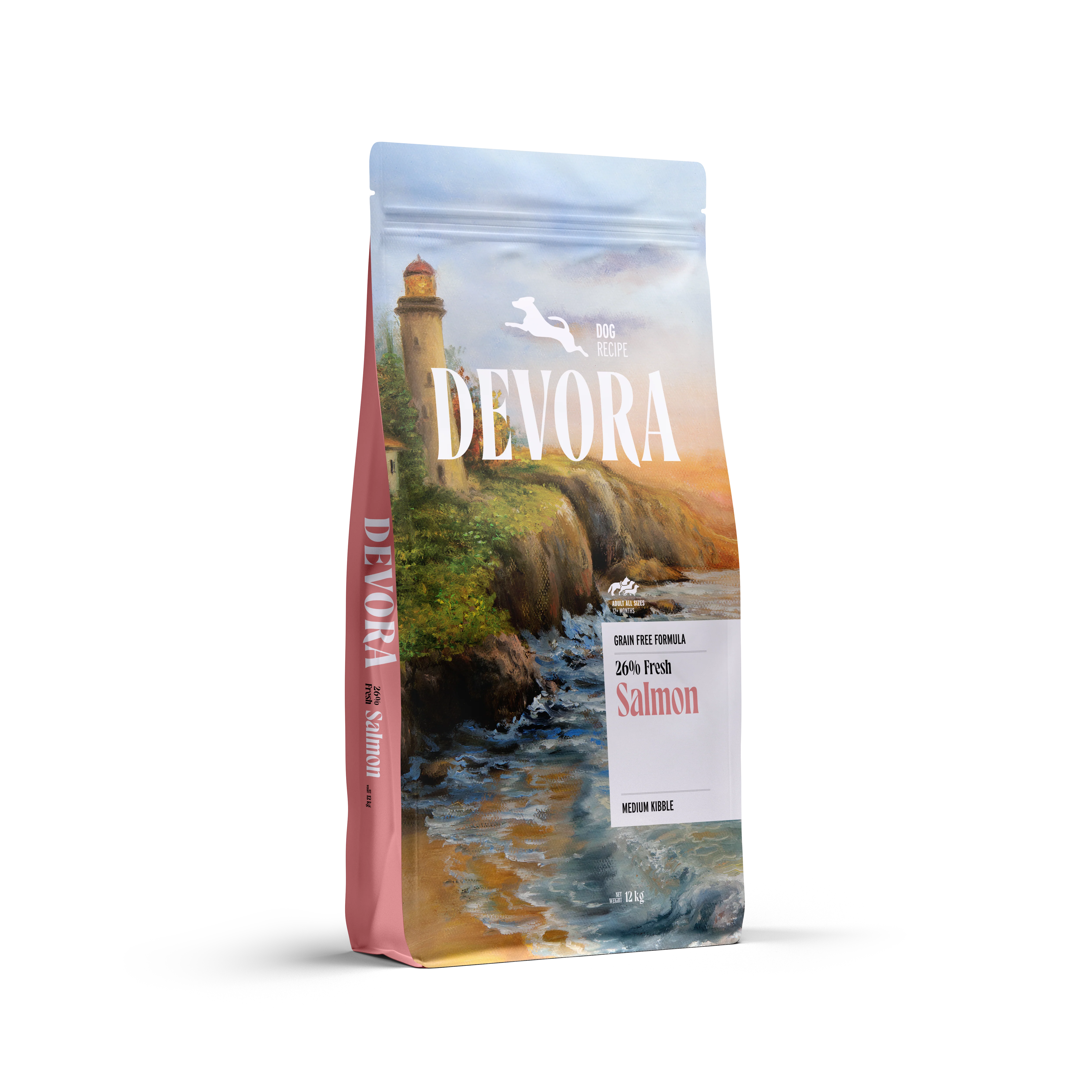 DEVORA DOG GF SOMON 12KG