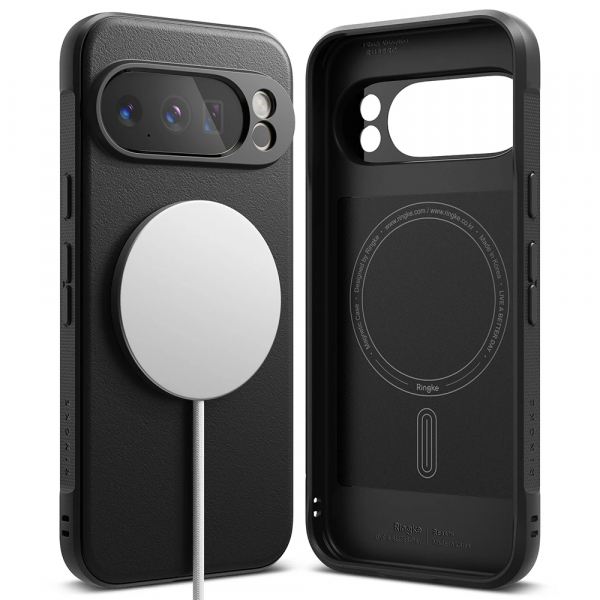 Husa MagSafe pentru Google Pixel 10 Pro, Ringke, Onyx, Neagra
