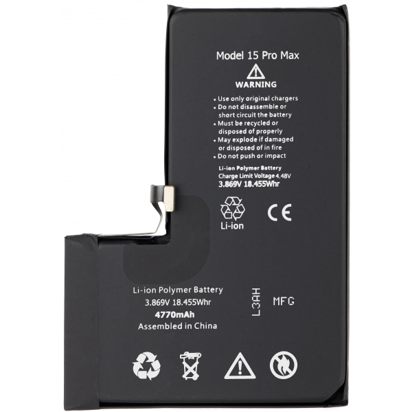Acumulator Apple iPhone 15 Pro Max, High Capacity
