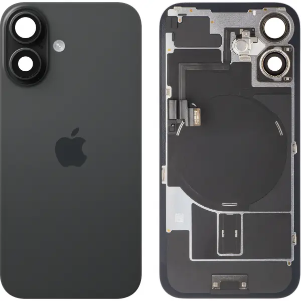 Capac Baterie Apple iPhone 16, Negru, Swap