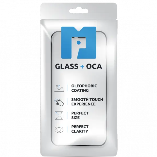 Geam Ecran + OCA MP compatibil cu Apple iPhone 12 Pro Max, Negru