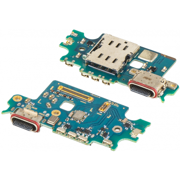 Placa cu Conector Incarcare - Microfon - Modul Cititor SIM Samsung Galaxy S22+ 5G S906