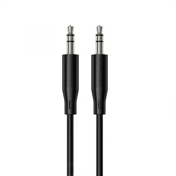 Cablu Audio 3.5mm - 3.5mm Borofone BL26 Standard, 1m, Negru