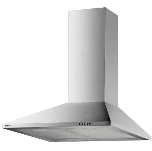 Hota decorativa Samus HS630DLX, 300 m3/h, 60 cm latime (Inox)