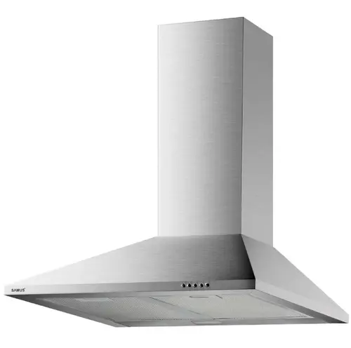 Hota decorativa Samus HS630DLX, 300 m3/h, 60 cm latime (Inox)