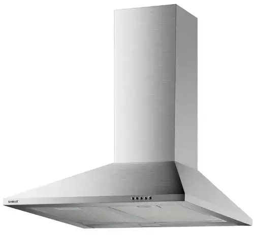 Hota decorativa Samus HS660DLX, 600 m3/h, 60 cm latime (Inox)