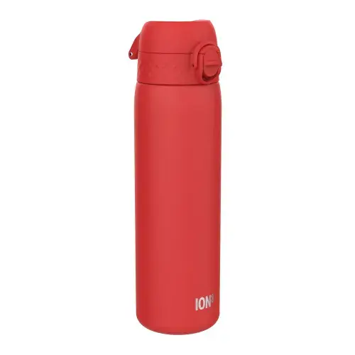 Sticla apa Slim Ion8, inox, 600ml, Rosu