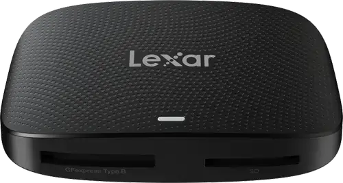 Cititor de carduri Lexar LRW520, USB3.2, CFexpress Type B și SD, UHS-II (Negru)
