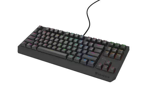 Tastatura Gaming Mecanica Genesis THOR 230 Lite TKL Outemu Red Switch, USB (Negru)