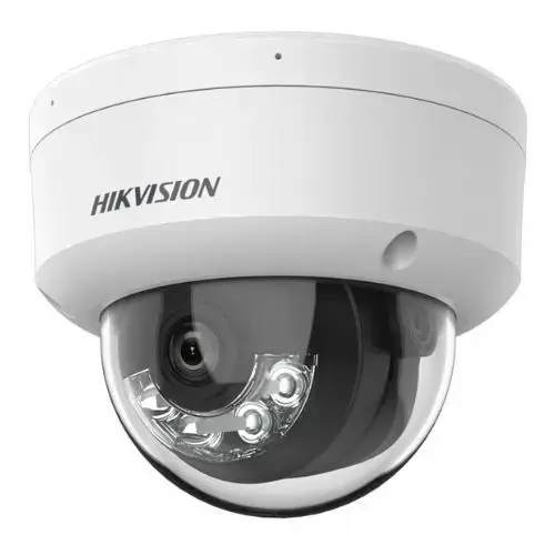 Camera IP Dome Hikvision DS-2CD1123G2-LIUF(2.8MM), 2MP Smart Hybrid Light, Microfon, PoE, IR 30m, Lumina Alba 30m, lentila 2.8mm, IP67, IK08