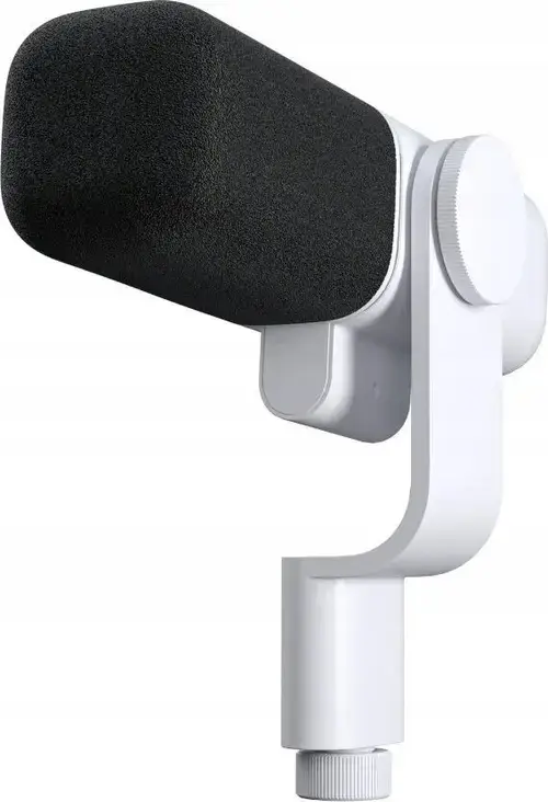 Microfon Logitech Yeti Studio, Active Dynamic, XLR, Broadcast cu ClearAmp, Supercardioid (Alb)
