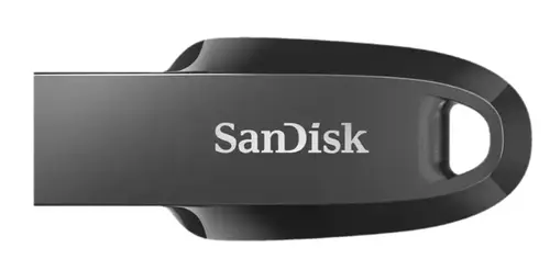 Memorie USB SANDISK Ultra Curve SDCZ550-128G-G46, 128GB, USB 3.2 Gen 1 (Negru)