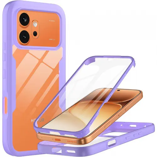 Husa pentru Honor 600 Pro / 600, Techsuit, ColorVerse 360, Mov
