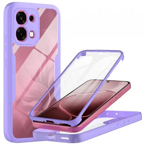 Husa pentru Oppo A6 Pro 5G / A6 Pro 4G, Techsuit, ColorVerse 360, Mov