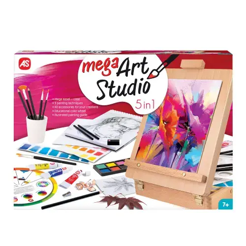 Set pentru desen 5 In 1 AS Art - Mega Art Studio