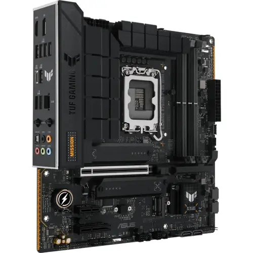 Placa de baza ASUS TUF GAMING B760M-PLUS WIFI II, ATX, DDR5, LGA 1700
