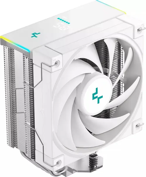 Cooler CPU DeepCool AK400 DIGITAL SE WH WH R-AK400-WHADMN-GJD, 120mm, 1850 rpm, FDB, ARGB (Alb)