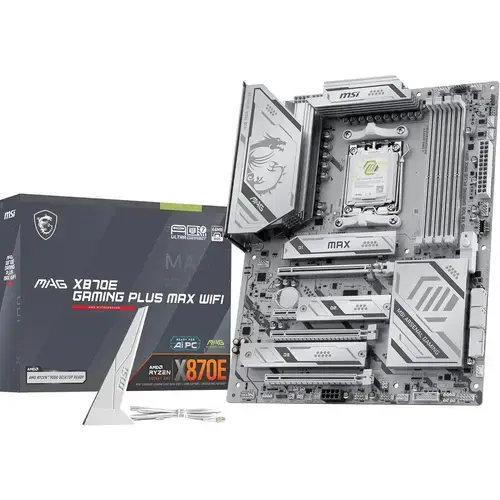 Placa de baza MSI MAG X870E GAMING PLUS MAX WIFI, AMD X870E, AM5, ATX, DDR5