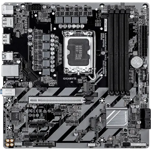 Placa de baza GIGABYTE B860M D3W, Intel B860, LGA 1851, DDR5, mATX