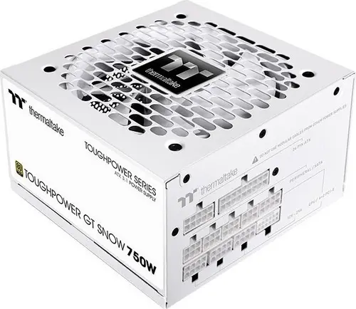 Sursa PC Thermaltake Toughpower GT Snow PS-TPT-0750FNFAGE-W, 750 W, ATX 3.1, 80 PLUS GOLD, PCIe Gen 5.1 Ready (Alb)