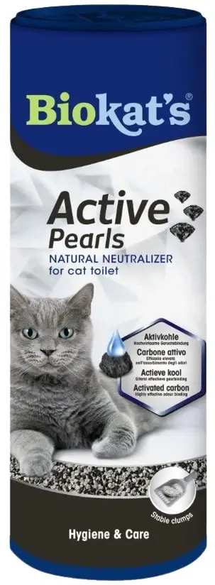 BIOKAT'S Active Pearls, perle de neutralizarea mirosului, pentru litieră 700g