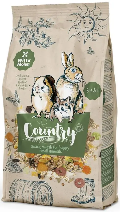 WITTE MOLEN Country Snack Muesli Hrană complementară pentru animale mici