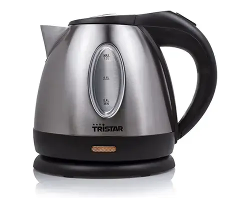 Fierbator de apa Tristar WK-1323, 1500 W, 1.2 L (Negru/Argintiu)