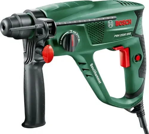 Ciocan rotopercutor Bosch PBH 2500 SRE, SDS-Plus, 600 W