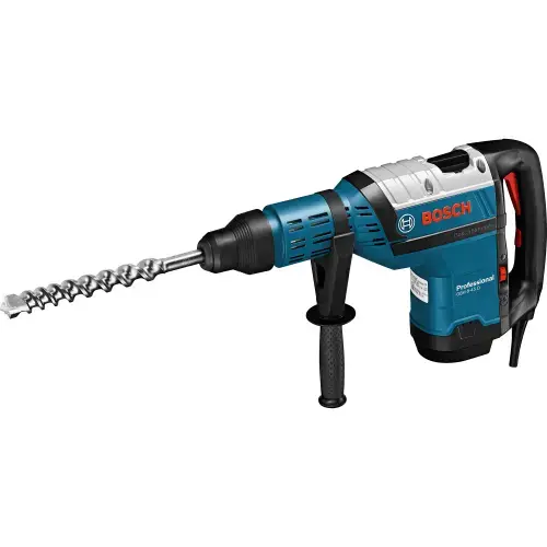 Ciocan Rotopercutor SDS max Bosch Professional GBH 8-45 D, 1500 W, 12.5 J, turatie reglabila, valiza plastic