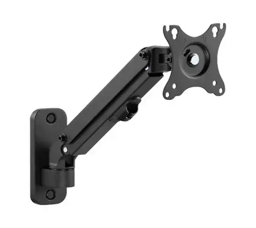 Suport Perete Gembird MA-WA1-01, 17inch - 27inch, 7kg, VESA 75x75/100x100 (Negru)