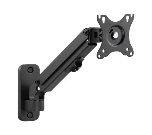 Suport Perete Gembird MA-WA1-01, 17inch - 27inch, 7kg, VESA 75x75/100x100 (Negru)