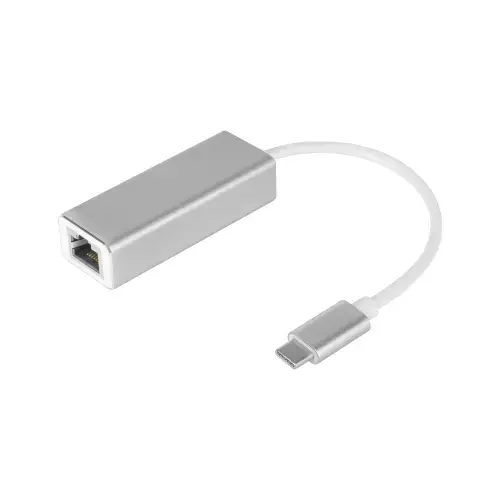 Placa de retea Kruger&Matz KM1247, USB tip C - RJ45, LAN gigabit 10/100/1000 Mb