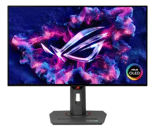 Monitor Gaming OLED ASUS ROG Strix OLED 26.5inch XG27AQDMG, QHD (2560 x 1440), HDMI, DisplayPort, Pivot, 240 Hz, 0.03 ms (Negru)